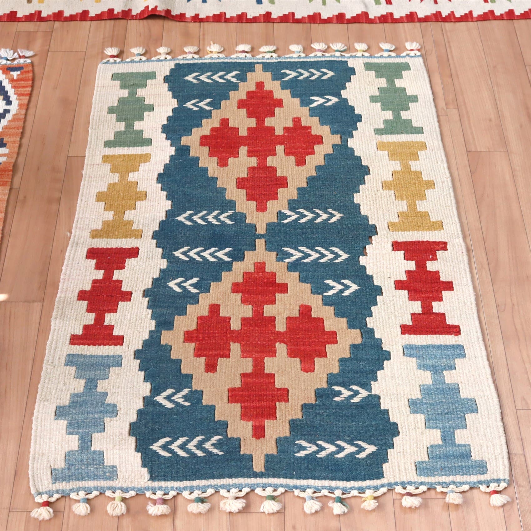 トルコ手織りキリム カイセリ95×65cm