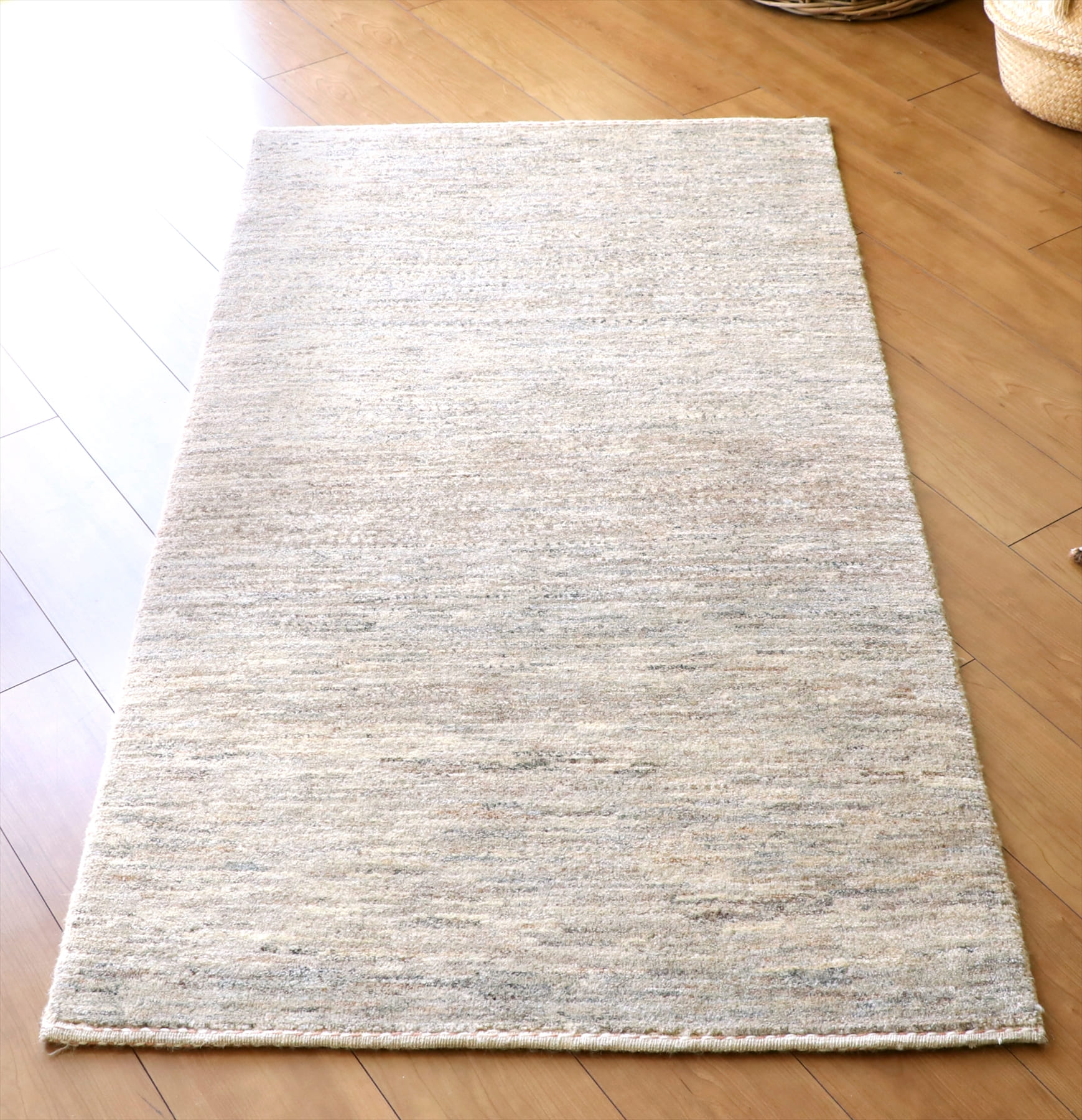 Gabbeh Banafsheh ギャッベ　バナフシェ アクセントラグサイズ149×80cm ベージュグレー　グラデーション