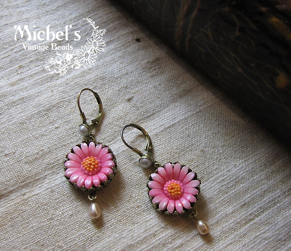 Michel's Vintage Beads Earing ヴィンテージビーズピアス